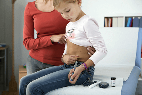 Type 1 diabetes in children